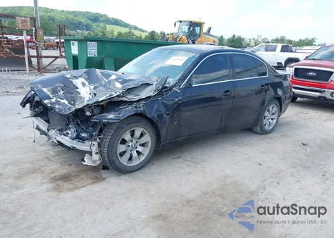 2006 BMW 530Xi из США, поврежденный, VIN WBANF73506CU20091